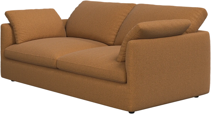 2.5 местный диван Milano - Bristol 3066 Ткань горчичного цвета  -  Под заказ