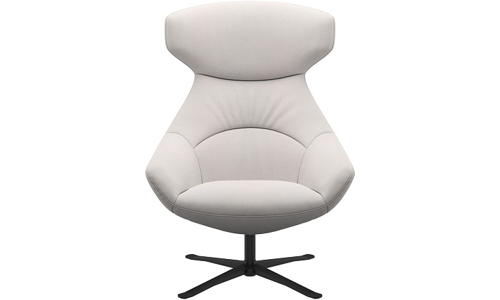 Кресло Porto с функцией вращения - Frisco 2070 Бежевая ткань  -  Под заказ