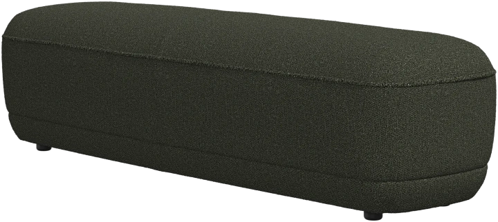 Скамейка Bolzano - Lazio 3096 Ткань коричневого цвета  -  Под заказ