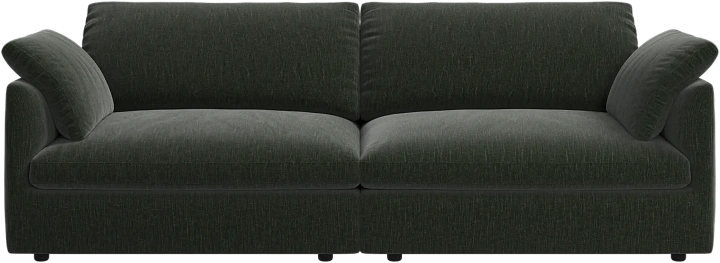 3-х местный диван Milano из двух модулей - Napoli 2268 Ткань пыльно-зеленого цвета -  Под заказ