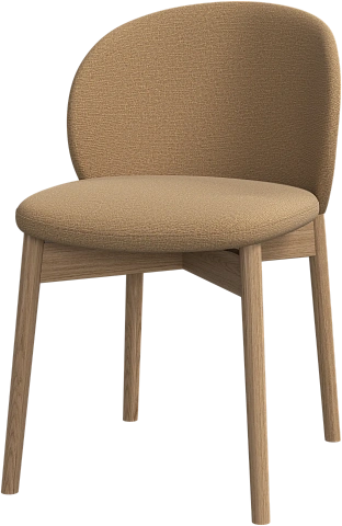 Обеденный стул Princeton - Arezzo ткань  цвета охры 3333 -  Под заказ