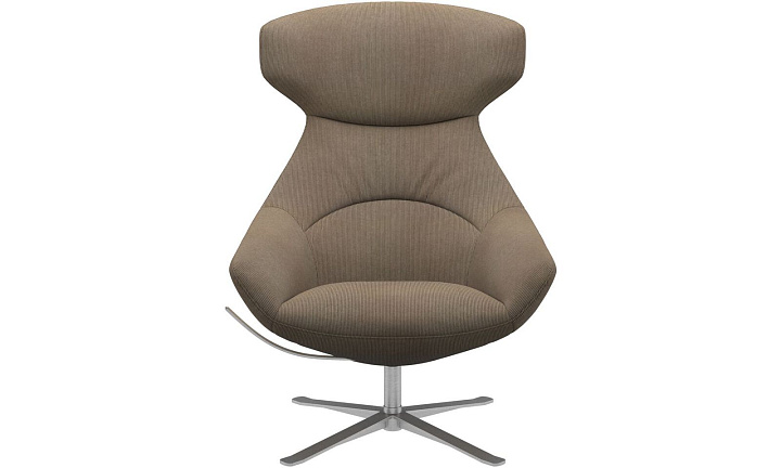 Кресло Porto с функцией вращения - Skagen 3161 Песочная ткань  -  Под заказ