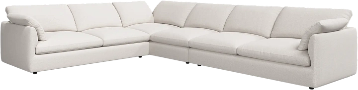 Угловой диван Milano - Copenhagen Белый 3310 -  Под заказ