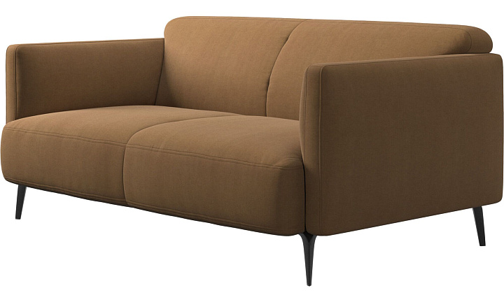 2-х местный диван Modena - Frisco 2057 Ткань цвета кэмел с функцией акваклин  -  Под заказ