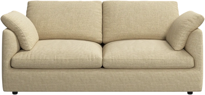 2-х местный диван Milano - Nani 2110 Ткань песочного цвета  -  Под заказ