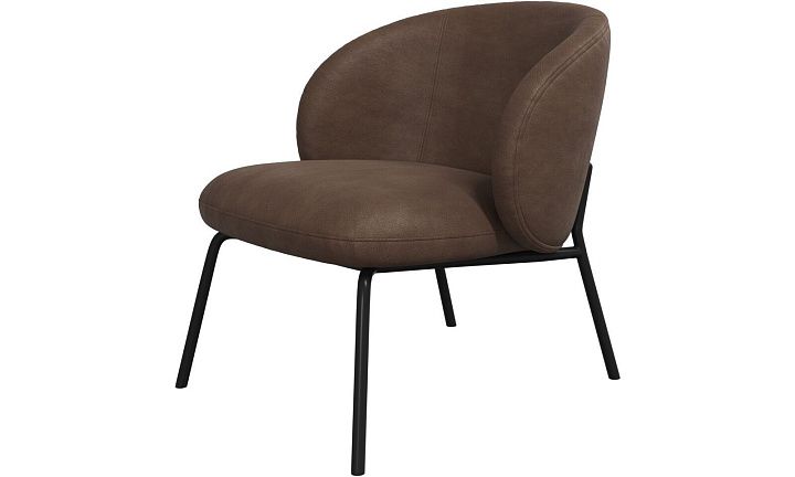 Кресло Princeton - York 5122 Кожа светло-коричневого цвета  -  Под заказ