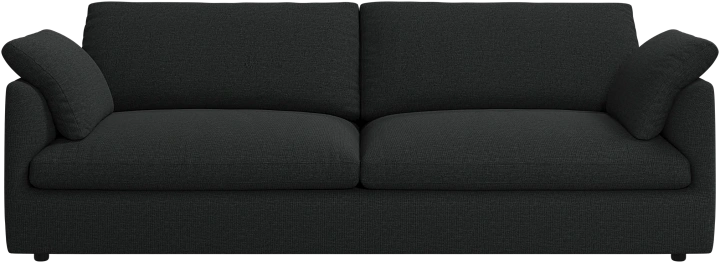 3-х местный диван Milano -  Nani 2111 Ткань темно-серого цвета -  Под заказ