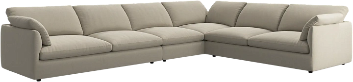 Угловой диван Milano - Frisco 2274 Ткань песочного цвета -  Под заказ