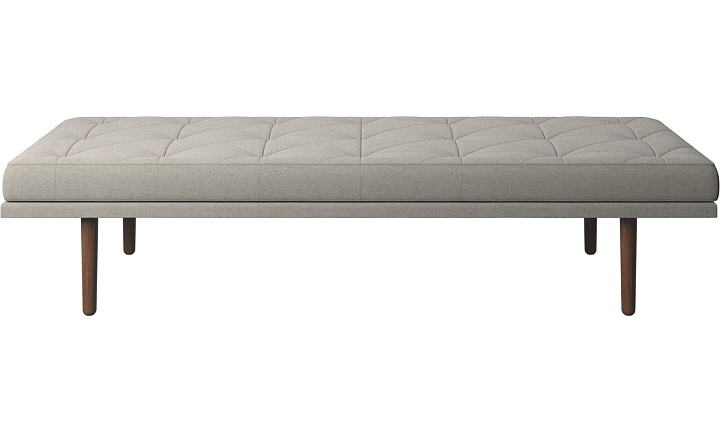 Кушетка Fusion - Frisco 2063 Ткань с покрытием aquaclean светло-серого цвета  -  Под заказ