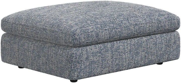 Пуф Milano - Tuscany синего цвета 3206 -  Под заказ