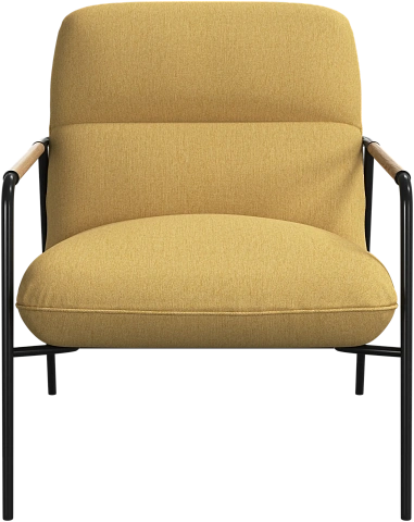 Кресло Terni - Capri ткань горчичного цвета 3234 -  Под заказ