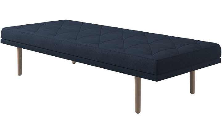 Кушетка Fusion - Skagen 3163 Темно-синяя ткань  -  Под заказ