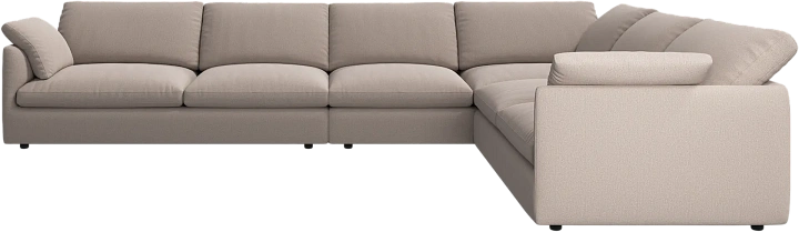 Угловой диван Milano - Arezzo ткань светло-коричневого цвета 3332 -  Под заказ