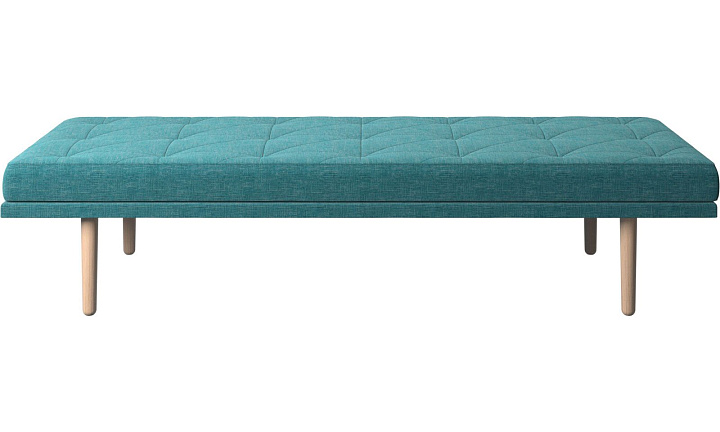 Кушетка Fusion - Napoli 2253 Ткань зелено-голубого цвета  -  Под заказ