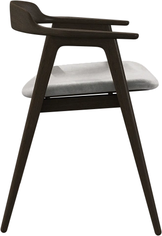 Обеденный стул Seoul -  Ravello 3222 Ткань серого цвета  -  Под заказ