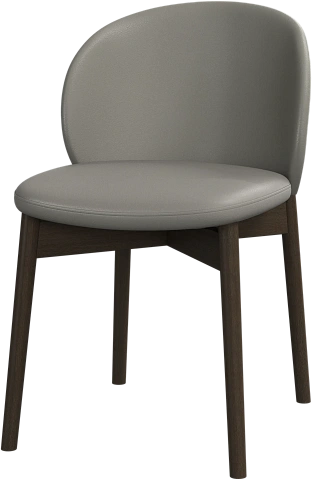 Обеденный стул Princeton - Nordic Grain 5132 Кожа серо-коричневого цвета -  В наличии