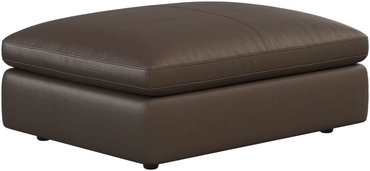 Пуф Milano - Nordic Grain 5131 Кожа цвета камня -  Под заказ