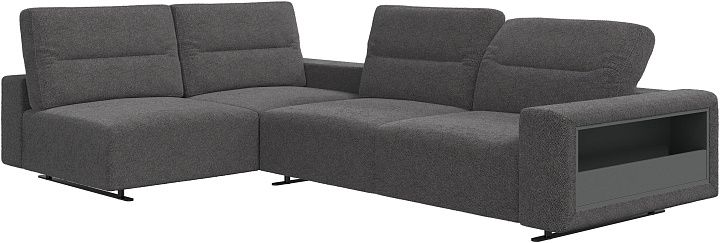 Угловой диван Hampton с регулируемой спинкой и системой хранения с правой стороны 