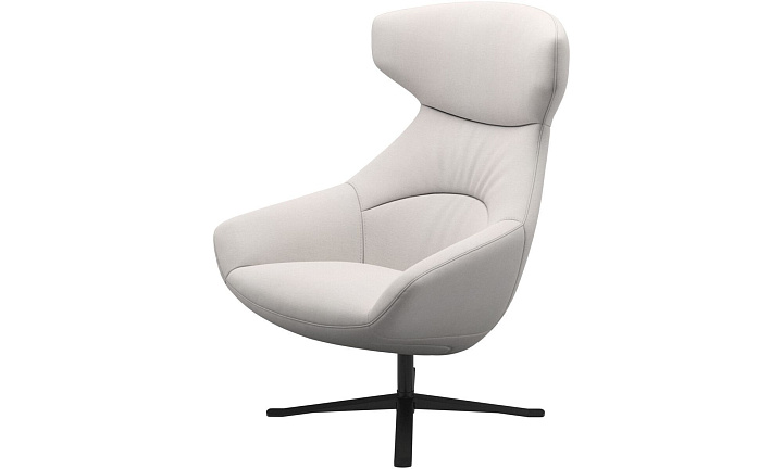 Кресло Porto с функцией вращения - Frisco 2070 Бежевая ткань  -  Под заказ