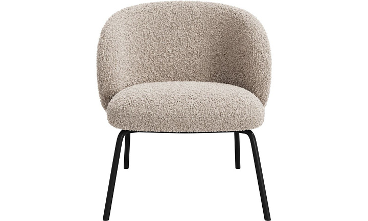 Кресло Princeton - Auckland Boucle 3181 Бежевая ткань -  Под заказ