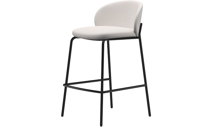 Барный стул Princeton - Frisco 2070 Бежевая ткань  -  Под заказ