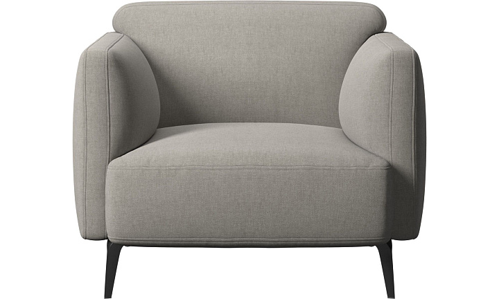 Кресло Modena - Frisco 2063 Ткань с покрытием aquaclean светло-серого цвета  -  Под заказ