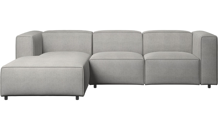 Диван Carmo с модулем для отдыха - Tomelilla fabric 3142 Grey  -  Под заказ