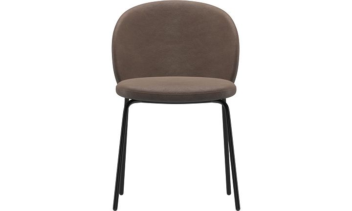 Обеденный стул Princeton - York 5122 Кожа светло-коричневого цвета  -  Под заказ