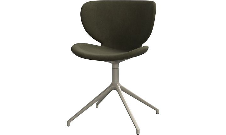 Cтул Hamilton с функцией вращения обивка - York  5121 Kожа светло-зеленая -  Под заказ