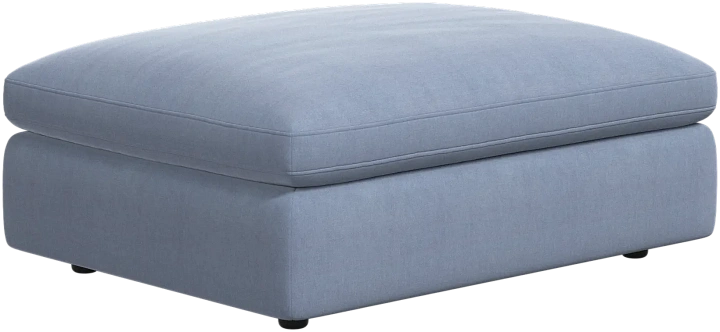 Пуф Milano - Frisco 2056 Голубая ткань с функцией акваклин  -  Под заказ