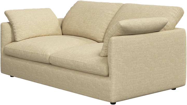 2-х местный диван Milano - Nani 2110 Ткань песочного цвета  -  Под заказ