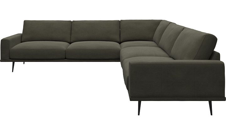 Угловой диван Carlton - York  5121 Kожа светло-зеленая -  Под заказ