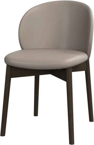 Обеденный стул Princeton - Nordic Grain кожа серо-бежевого цвета 5135 -  Под заказ