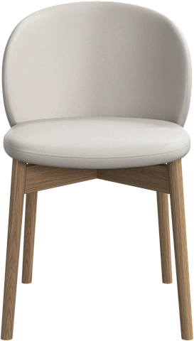 Обеденный стул Princeton - Nordic Grain кожа светло-бежевого цвета 5136 -  Под заказ