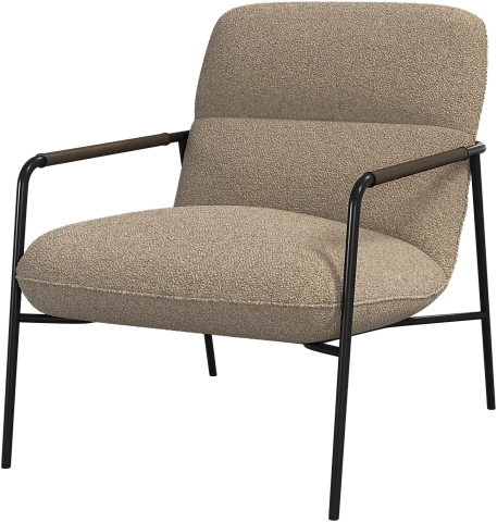 Кресло Terni - Lazio 3096 Ткань коричневого цвета  -  Под заказ