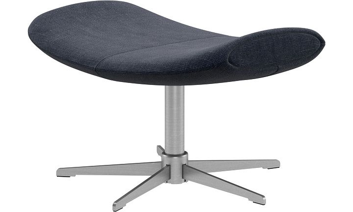 Подставка для ног Imola - Napoli 2257 Ткань  тёмно-синего цвета  -  Под заказ