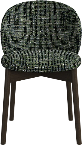 Обеденный стул Princeton - Tuscany Ткань лесного зелёного цвета 3208  -  Под заказ