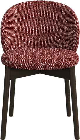 Обеденный стул Princeton - Avellino ткань красного цвета 3250 -  Под заказ