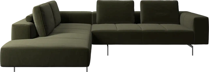 Угловой диван Amsterdam с модулем для отдыха