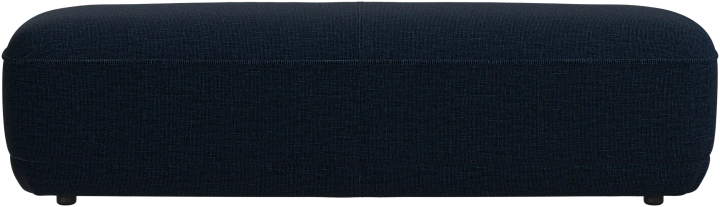 Скамейка Bolzano - Napoli 2257 Ткань  тёмно-синего цвета  -  Под заказ