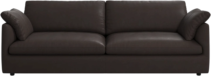 3-х местный диван Milano - Nordic Vintage кожа 5152 темно-коричневого цвета -  В наличии