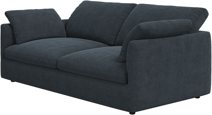 2.5 местный диван Milano - Skagen 3164 Стальная ткань  -  Под заказ