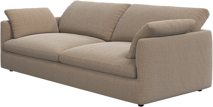 3-х местный диван Milano - Napoli 2267 Ткань песочного цвета -  Под заказ