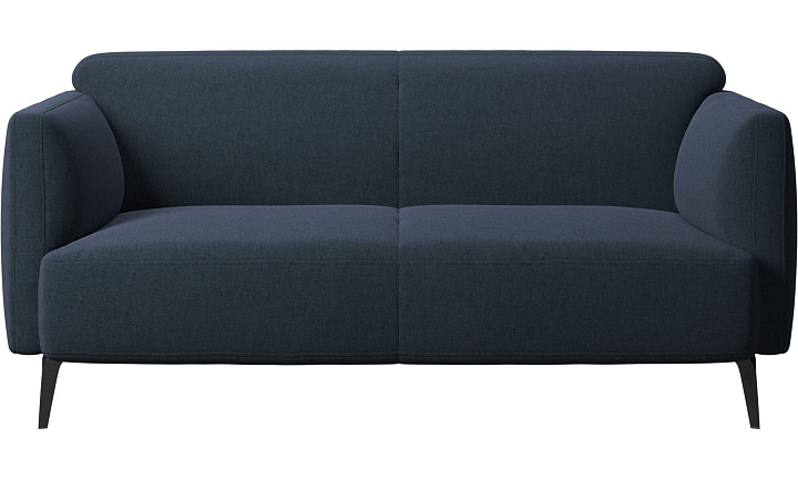 2-х местный диван Modena - Frisco 2065 Ткань тёмно-синего цвета  -  Под заказ