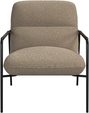 Кресло Terni - Lazio 3096 Ткань коричневого цвета  -  Под заказ