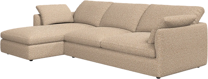 Угловой диван Milano - Avellino ткань бежевого  цвета 3251 -  Под заказ