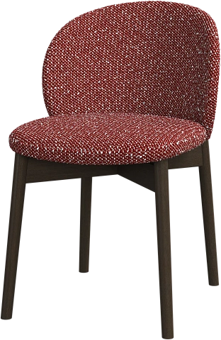 Обеденный стул Princeton - Avellino ткань красного цвета 3250 -  Под заказ