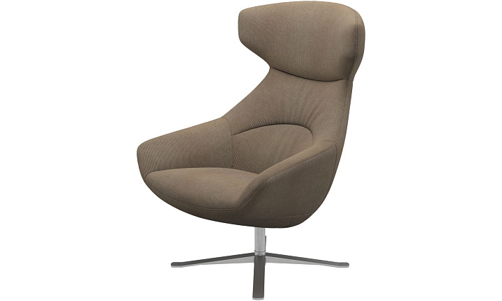Кресло Porto с функцией вращения - Skagen 3161 Песочная ткань  -  Под заказ