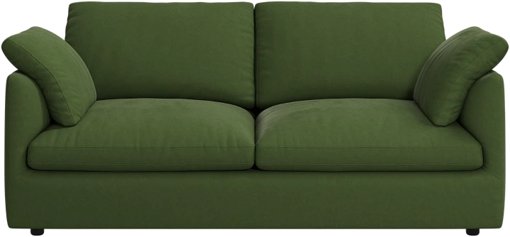 2-х местный диван Milano - Bologna ткань оливкового цвета 3257 -  Под заказ