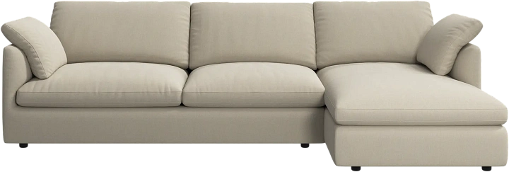 Угловой диван Milano - Frisco 2274 Ткань песочного цвета -  Под заказ